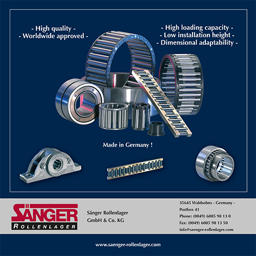 Downloads: Sänger Rollenlager Flyer EN